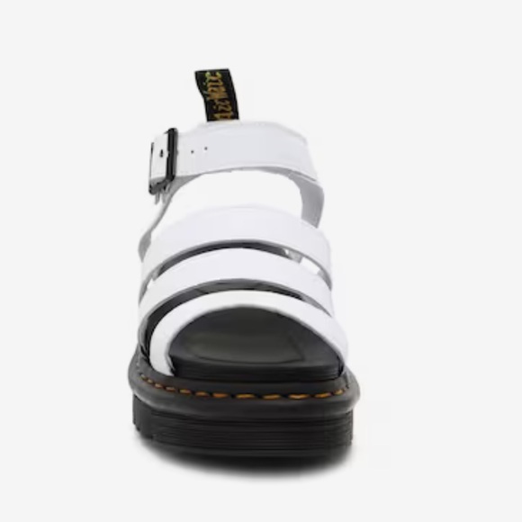 Dr. Martens Blaire Platform Sandal Leather Ankle Strap Buckle Bulky Scrappy - Picture 8 of 16